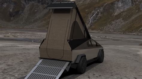 Tesla Cybertruck Gets A Camper Option