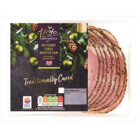 Sainsbury's Honey & Rosemary Wiltshire British Ham Platter Taste the ...