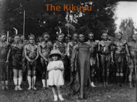 Kikuyu tribe in Kenya