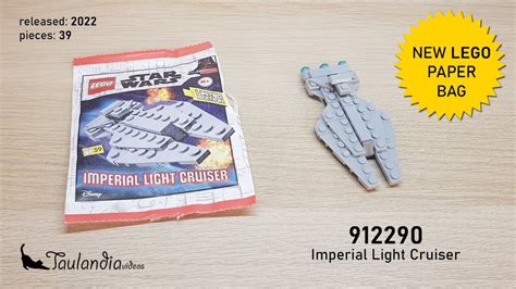 LEGO Star Wars 912290: Imperial Light Cruiser (2022 - new paper bag) - unboxing and speed ...