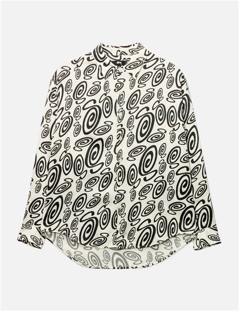 Stussy Silk Shirt In White | ModeSens