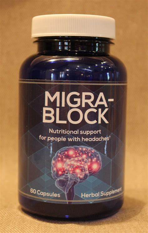 Migraine Support Nutritional Suppliment | Migraine supplements ...