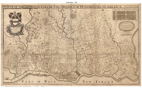 Old Philadelphia map – Library of Congress | The Pottstown Historical Society