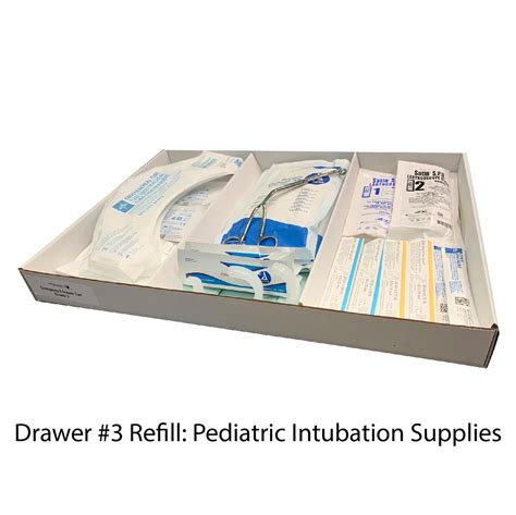 Loaded 6 Drawer Emergency Crash Cart for Simulation — Sim & Skills