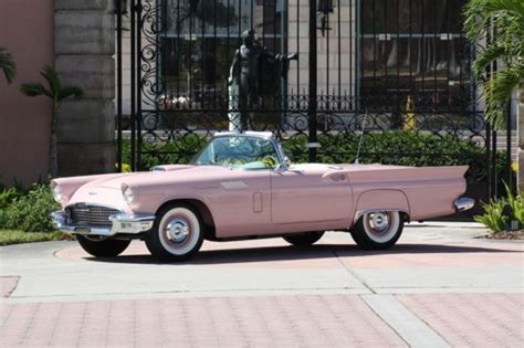 1957 FORD Thunderbird - Dusk Rose ( pink ) - Classic Ford Thunderbird 1957 for sale