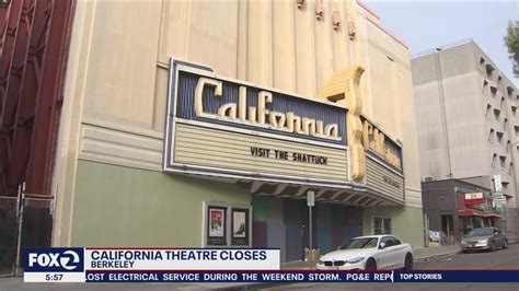 Iconic Berkeley theater closes - YouTube