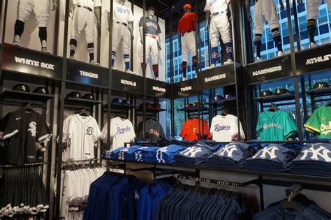 The store for baseball fans in New York City, the MLB Store