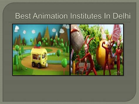 Best animation institutes in delhi