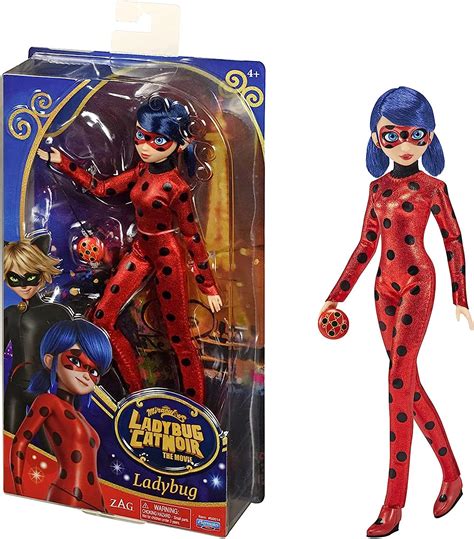 Miraculous Ladybug & Cat Noir: The Movie Ladybug 50014 : Amazon.co.uk ...