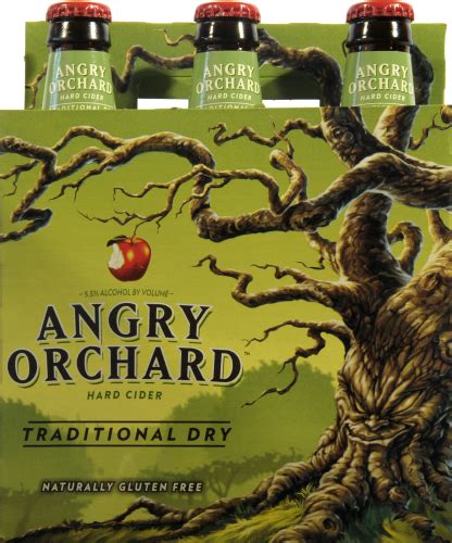 Angry Orchard Traditional Dry Cider, 6 Bottles/12 Fl Oz - Kroger