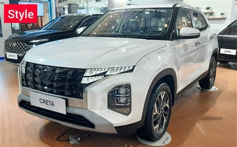 2022 Hyundai Creta Facelift Showcased In Live Pictures