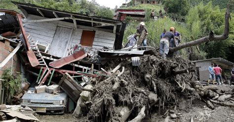 Colombia Landslide Kills More Than 50, Injures Dozens