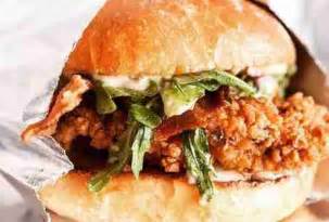 Best Crispy Chicken Burger Near Me - Burger Poster