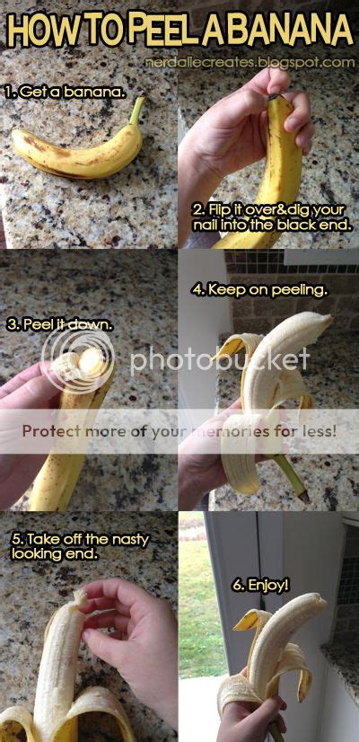 Nerdalie Creates: How to peel a banana like the pros.