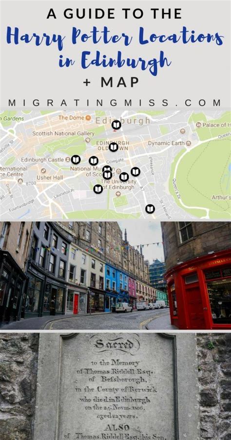 Harry Potter in Edinburgh: The Top Locations + Self-Guided Tour Map ...