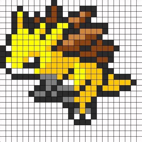 Sandslash evolución de Sandshrew Pokemon Chart, Pokemon Bead, Pokemon Sprites, Pixel Art Pokemon ...