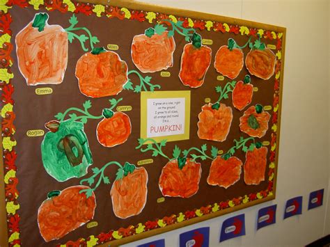 Pumpkin Bulletin Board Preschool Bulletin Boards, Classroom Crafts, Classroom Ideas, October ...