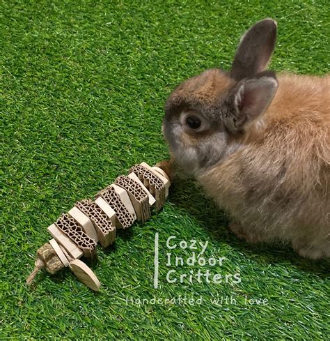 Rabbit Chew Toy Natural - Etsy