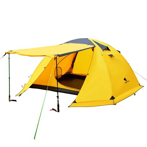 GEERTOP 4 Person Tents for Camping Waterproof Lightweight Easy Set Up 4 Season Winter Family ...