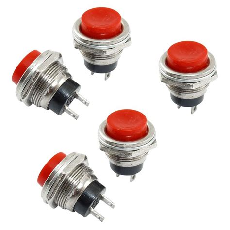 5 SPDTRound Momentary Push Button Switch 3A 125V 1.5A 250VAC | Shopee Philippines