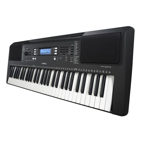 Yamaha PSR E373 Portable Keyboard, Black at Gear4music