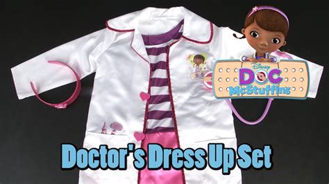 Doc McStuffins Doctor's Dress Up Set from Just Play - YouTube