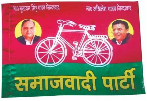 Red And Green Samajwadi Party Flag at Rs 5/piece in Lucknow | ID ...