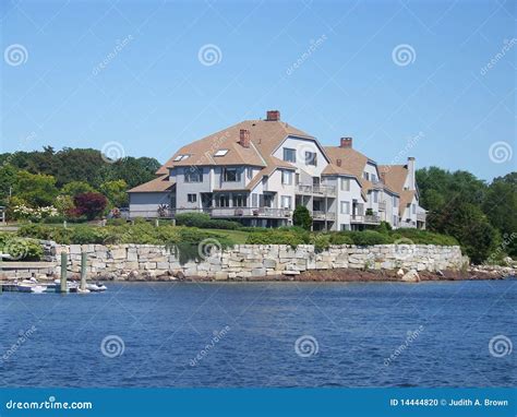 Maine coastline Getaway stock photo. Image of cold, scenic - 14444820