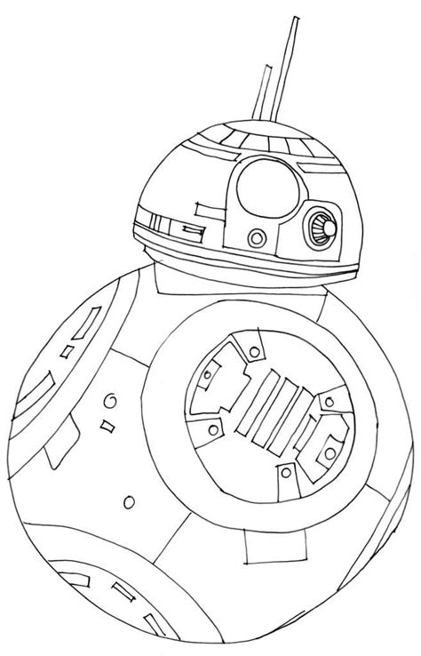 Star Wars Coloring Pages Droids