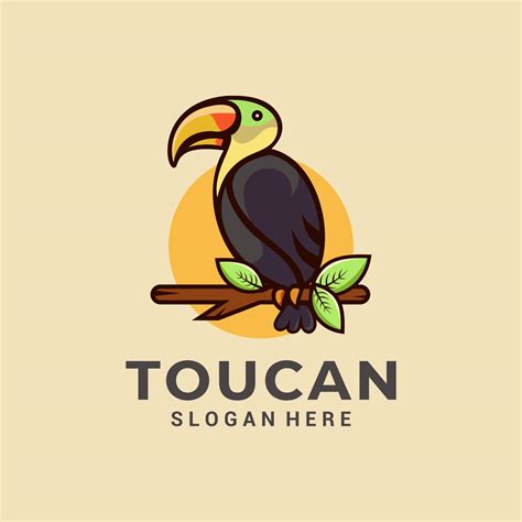 Colorful toucan vector logo illustration 17707793 Vector Art at Vecteezy