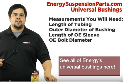 Video: Energy Suspension Universal Bushings - How To Measure