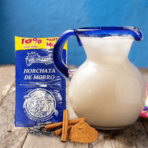 Horchata with Morro - Rio Grande Foods