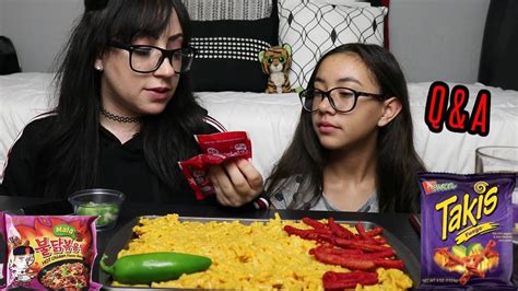 MAC AND CHEESE, TAKIS, MALA | EATING SHOW - YouTube