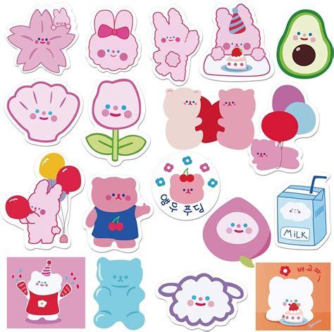 Làm thế nào để d i y cute stickers với các nguyên liệu khác nhau