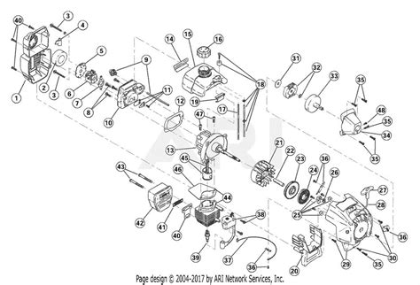 Stihl hsa 86 parts diagram