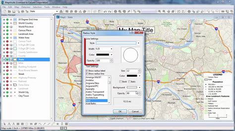 Maptitude 2018 Map Drawing Tools, Map Customization, Map Editing - YouTube