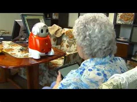 Robot helpers to aid the elderly - YouTube