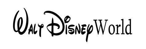 Walt Disney World Resort Logo Png - Free Logo Image