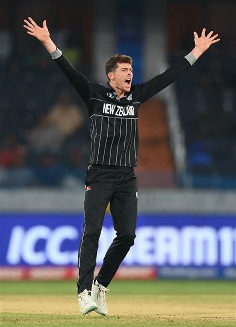 Mitchell Santner becomes the first New Zealand bowler to take a fifer ...