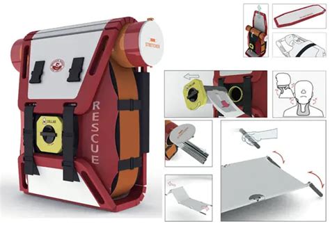 Mountain Rescue Splint Pack To Evacuate Victims from Mountainous Areas ...