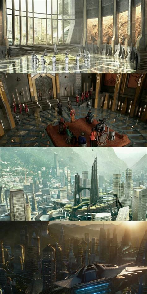 Wakanda: Concept art vs Film : r/marvelstudios