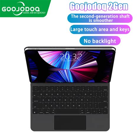 GOOJODOQ Magic Keyboard For iPad Air 4 Pro 11 2020 2021 Pro 12.9 2021 ...