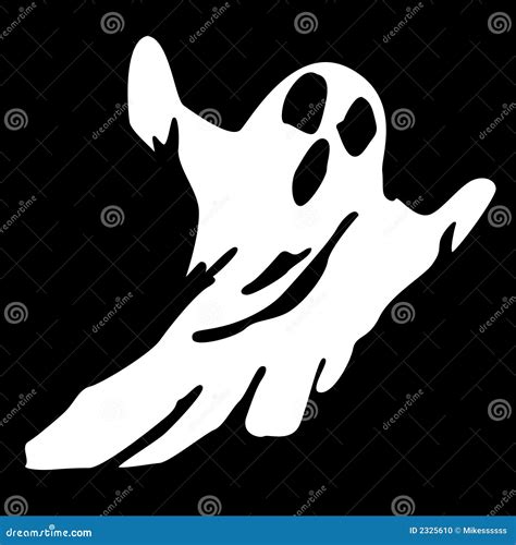 Ghost vector illustration stock vector. Illustration of scary - 2325610