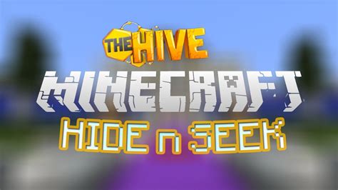 Minecraft Minigame - The Hive Arcade: Hide N Seek! - YouTube