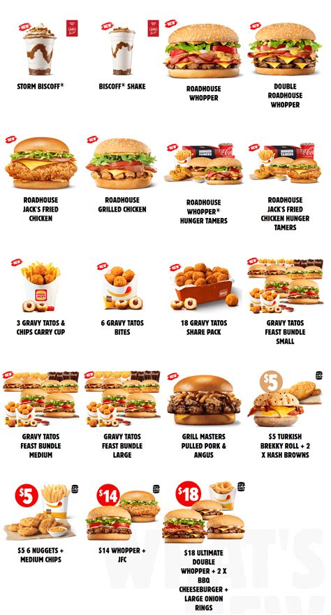 [Updated] Hungry Jack's Menu Prices Australia November 2024