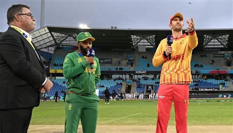 LIVE: Proteas vs Zimbabwe (T20 World Cup)