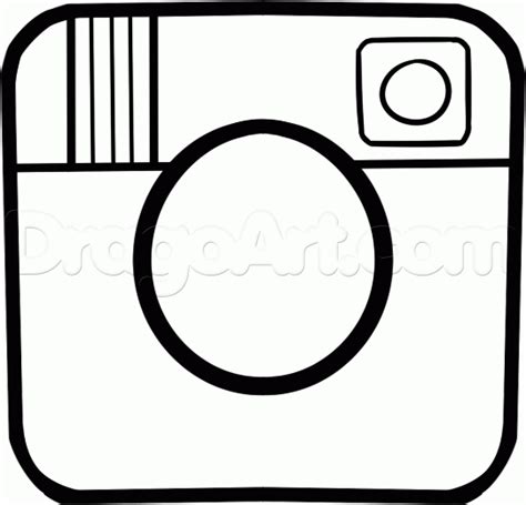 How to Draw the Instagram Logo, Step by Step, Symbols, Pop Culture, FREE Online Drawing Tutorial ...