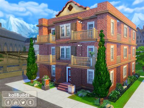 The Sims Resource - Small Apartment Building