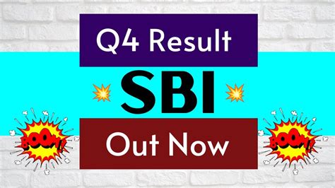 SBI q4 results 2023 | SBI q4 results | SBI share latest news | SBI ...