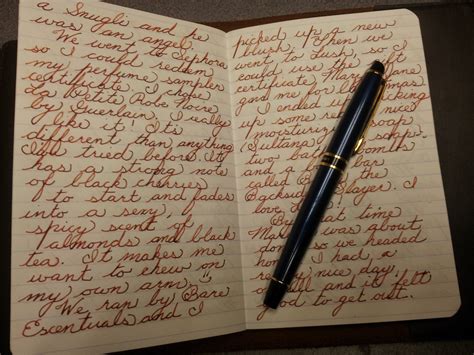 Lined Journals And Penmanship - Calligraphy Discussions - The Fountain Pen Network